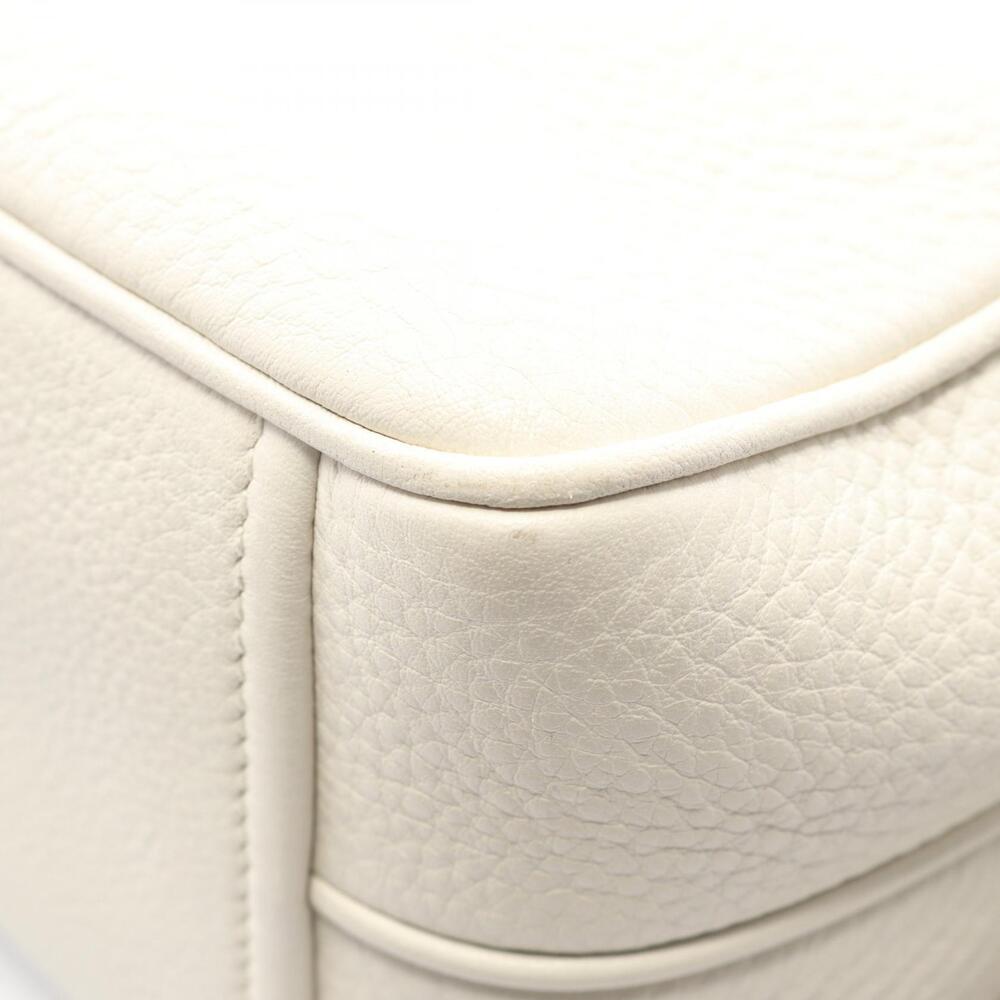 Prada Vitello Daino Shoulder Bag Leather White - Picture 6 of 8